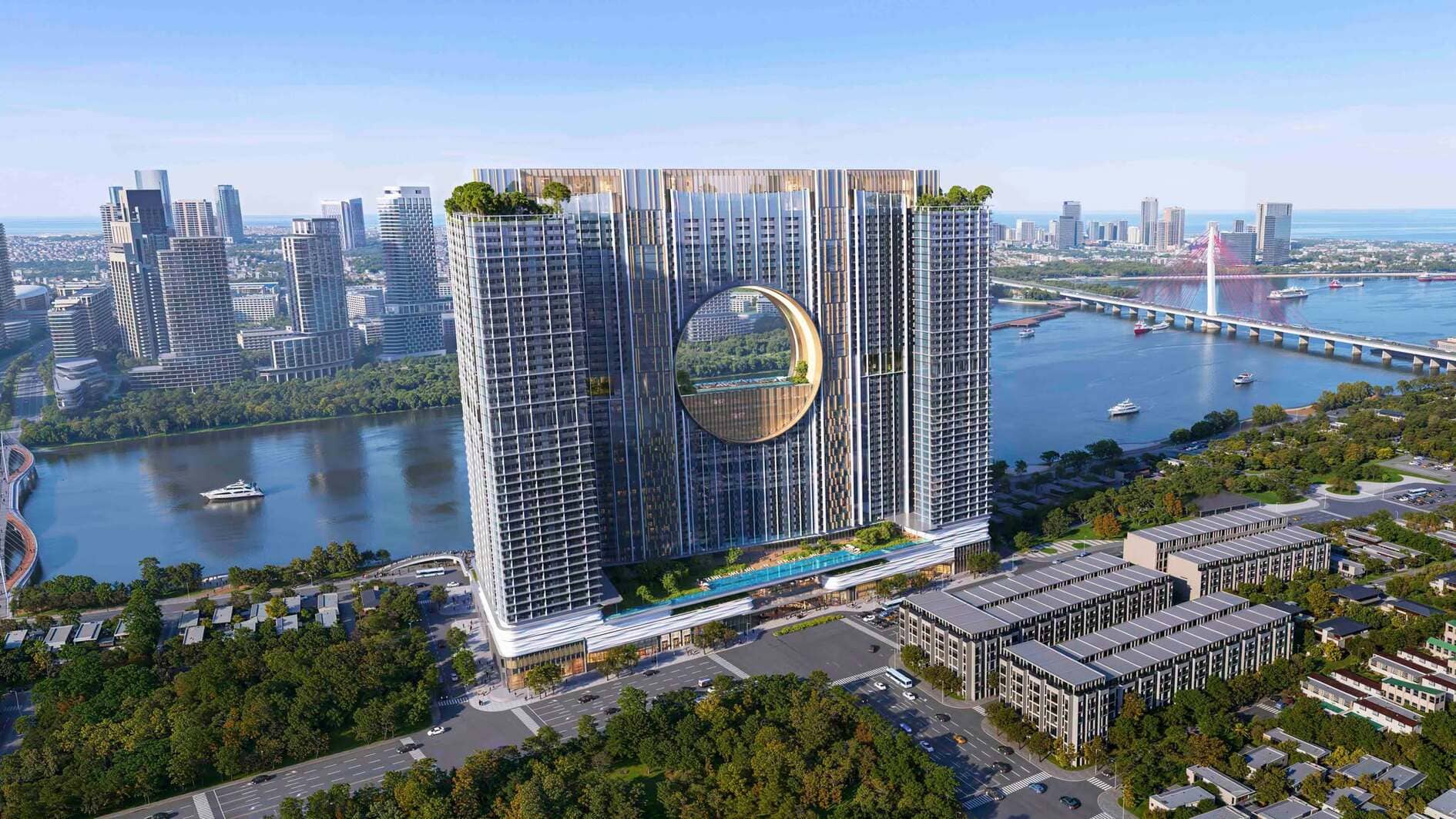 Tiến độ thi công thực tế dự án căn hộ Sun Galaxy Complex Đà Nẵng